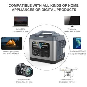 Buy cheap LiFeO4 Lithium Ion Battery Power Station 3200Wh for Outdoor Camping Home from wholesalers