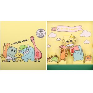 Buy cheap Customized Logo Luxury Clothing Packaging Boxes With Cartoon Pattern from wholesalers