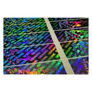 Buy cheap Anti Counterfeit Gold And Silver Security Hologram Stickers from wholesalers