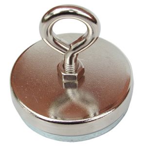 Buy cheap 500IB YYJ75 super strong neodymium fishing magnet with Eyebolt and rope from wholesalers
