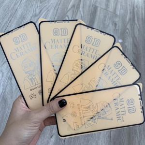 Anti Scratch Mobile Phone Screen Protector Flexible Full Cover 9D Pet Matte