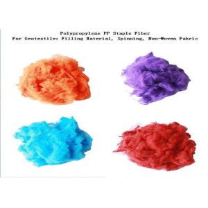 Buy cheap 1.5D 38mm Polypropylene Staple Fiber Spinning Use product
