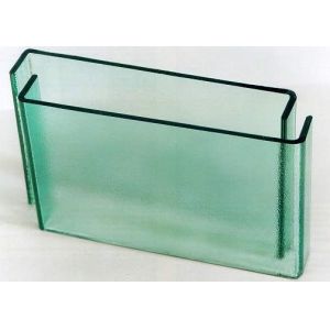 Buy cheap Sandblasted Transparent U Shaped Glass Tempered from wholesalers