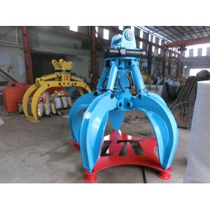 Buy cheap Excavator Attachment Hydraulic Orange Peel Grapple 5-60 Ton Hydraulic Scrap Grab from wholesalers