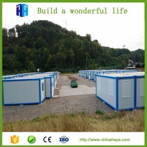 cheap prefab camp expandable flat pack container house prefabricated