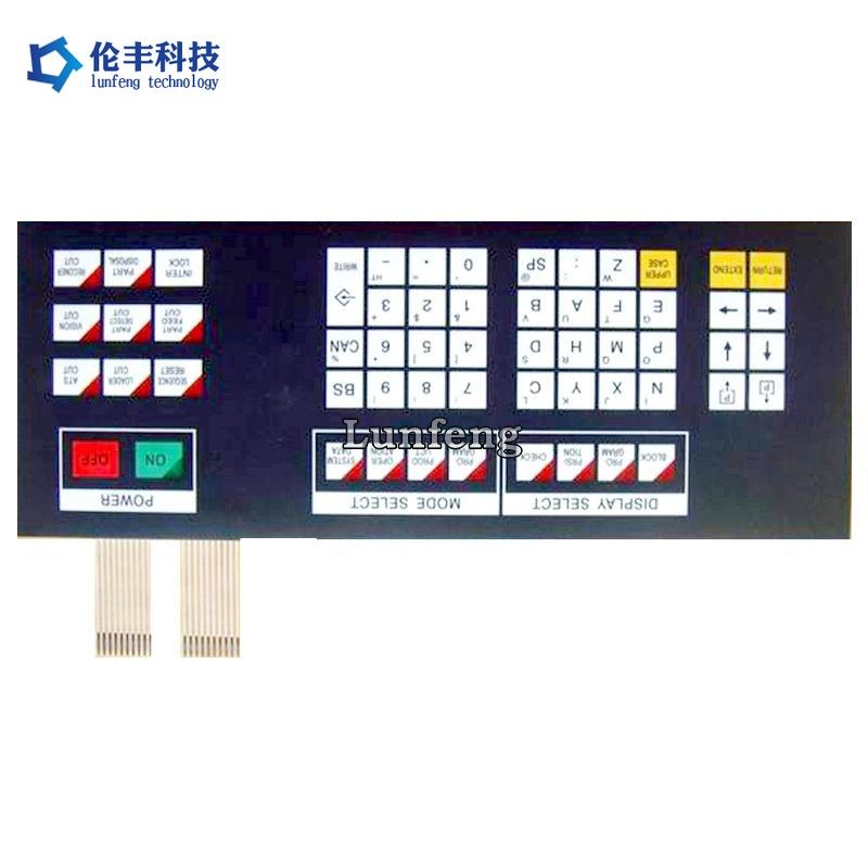 Buy cheap Silkscreen Printing Customized Design PET Membrane Switch Digital Overlay from wholesalers