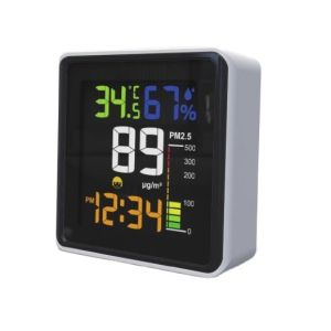 Buy cheap Temperature Humidity Air Quality Monitoring Device Portable PM2.5 Detector For LCD Digital Display from wholesalers