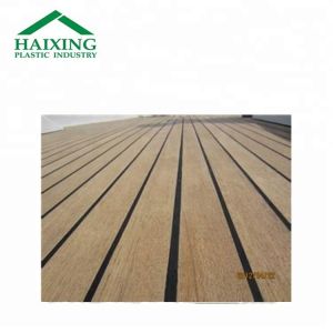 Modern Design Boat Deck Flooring Synthetic Teak Decking for Boats Length