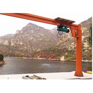 Pillar Rotary Yacht Vessel Boat Jib Crane 0.1-20m/Min Swing Arm Crane