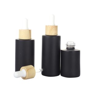 Buy cheap Flat Shoulder Frosted Glass Dropper Bottles 1oz 2oz Tincture Bottles from wholesalers