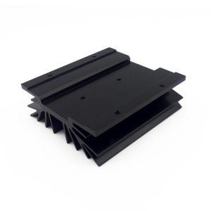 Buy cheap Heat Sink Standard Extrusion Profiles With Anodizing Black Surface Treatment from wholesalers