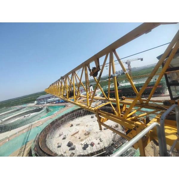 Year of 20 Original Used Tower Crane with 6t Max Load and 65m Max Jib Length at