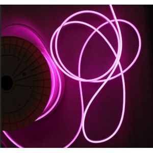 Buy cheap Flexible Neon LED Light Glow EL Wire String Strip 5mm purple neon strips lightings from wholesalers