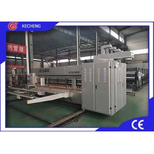 Buy cheap 3 5 7 Ply Cardboard Printer Slotter Die Cutter / Carton Box Flexo Corrugated Machine from wholesalers