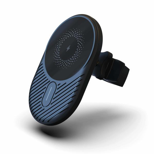 Buy cheap Wireless Car Charger Mount Magnetic Compatible With MagSafe IPhones from wholesalers