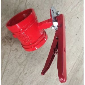 Medium Temperature Grooved Fire DI Wafer Butterfly Valve PN10 PN16 2"-10" for