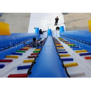 Customized Kids Inflatable Slip N Slide Durable 0.55mm PVC Tarpaulin Material