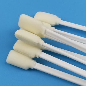 Buy cheap 50PCS Rectangle Polypropylene Double Printhead Heads Foam Tip Cleaning Swabs from wholesalers