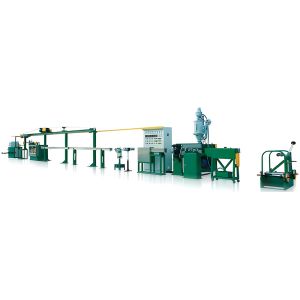 Buy cheap Cable Extrusion Line For Wire Core Diameter 10mm-50mm And Finished Diameter 15mm-70mm from wholesalers