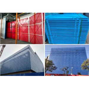 Buy cheap Fire Resistance Perimeter Construction Site Dust Screen 1*1.8m from wholesalers