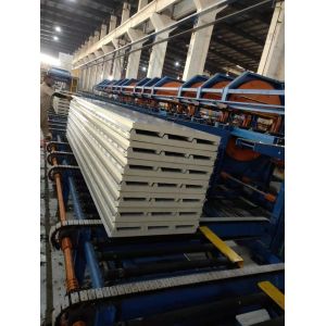 Buy cheap Industrial Flat Steel PUR Sandwich Panel 0.4mm-0.8mm Exterior interior wall from wholesalers
