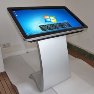 alone stand 22" inch TFT LCD touch all-in-one advertising PC kiosk