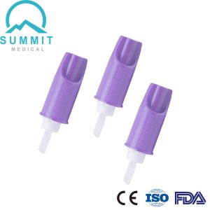 Buy cheap 30G Needle 1.4mm Depth Automatic Safety Lancet Device, Purple, 100 Pieces Per Pack from wholesalers