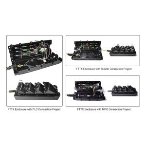 Hybrid or Non-Armoured Cable Type 8/12/24 Port IP68 Rated FTTH Optical Terminal