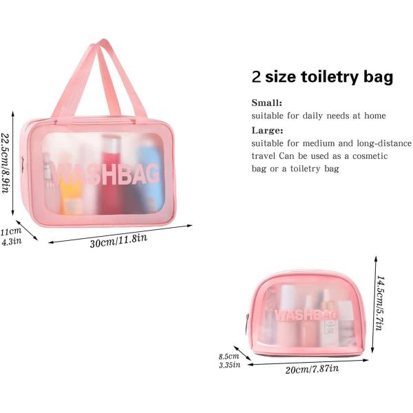 Multifunctional Travel Toiletry Makeup Bag Water Resistant With Handy Handle