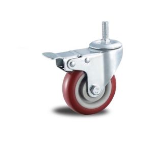 Buy cheap Threaded Stem PVC Caster Brake from wholesalers