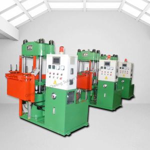 Buy cheap 100 Ton PCL Control Heating Press Plate Vulcanizing Press / O-Ring Making Machine from wholesalers