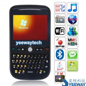Buy cheap S521i Quad Band Dual Cards Dual Standby Windows Mobile 6.1 Standard Single Camera WiFi JAVA Bluetooth GPS 2.6-inch TFT-LCD Screen QWERTY Phone from wholesalers