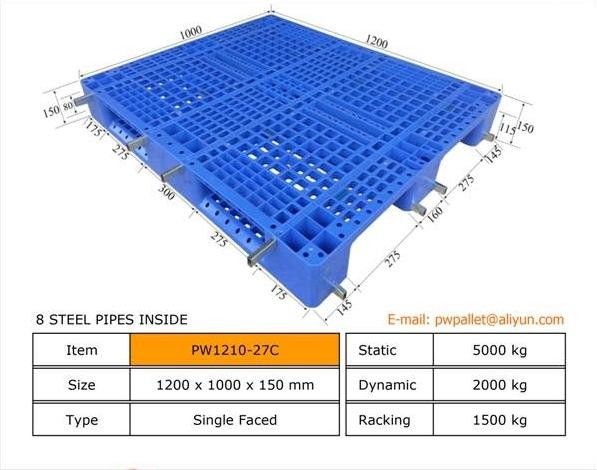 Buy cheap Efficient Packaging Solution Stacked Plastic Pallet from OEM from wholesalers