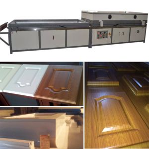 Buy cheap WPC door PVC foil veneer vacuum membrane press machine from wholesalers