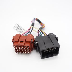 TE 24 Pins Male Female 207304-1 207305-1 Connector Wire Harness for High Voltage