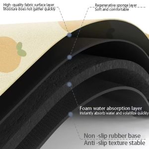 Buy cheap Southwestern Design Style Custom Polyester Dish Matting for Easy Cleaning and Quick Drying from wholesalers