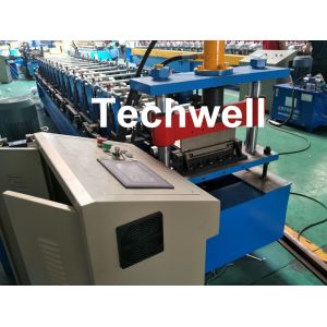Buy cheap Aluminium , PPGI Standing Seam Cold Roll Forming Machine With Hydraulic Cutting Type from wholesalers