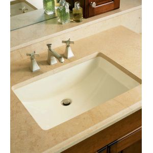 Buy cheap Rectangular Undermount Design Commercial Hand Wash Basin Scratch-Resistant from wholesalers