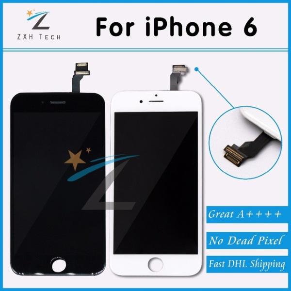 Buy cheap LCD Display Touch Screen For iPhone 6 6S 7 8 Screen Pre-assembled with Digitizer White Black+Tools+Tempered Glass from wholesalers