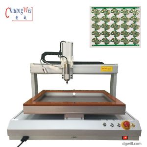 Buy cheap Desktop PCB Router Machine With High-Speed Motor And Servo/Stepper Drive System from wholesalers