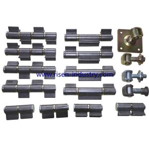 Buy cheap welding hinge heavy duty, kinds of iron gate hinge, material: steel, finishing:self color or zinc plating from wholesalers