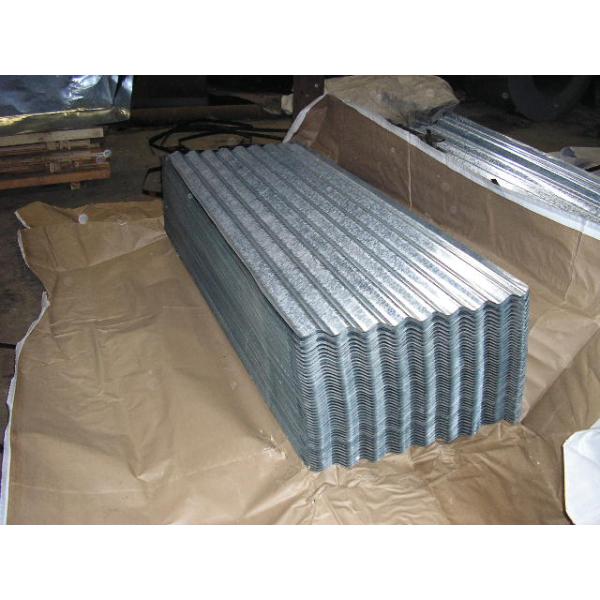Quality AS 1397 G550 Galvanized Corrugated Roofing Sheet ASTM A653 JIS G3302 Full Hard for sale