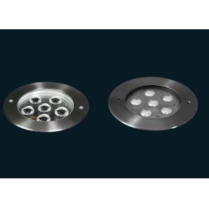 High Voltage LED Underground Light Good Heat Dissipation 316 SS 27W RGB 3in1