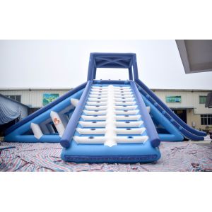 Buy cheap Giant Inflatable Water Tower With Blob For Aqua Park from wholesalers