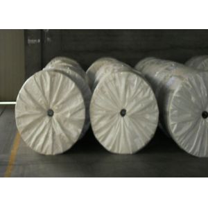 Moisture Proof Polypropylene Woven Fabric Roll , Offset Printing Woven Poly