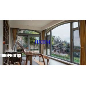 Buy cheap EPDM 5mm Glass Aluminium Clad Timber Windows Soundproof C Notch from wholesalers