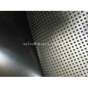 Solid Durable Heavy Duty Bubble Dot Horse Cow Car Rubber Mats For Stables Stall