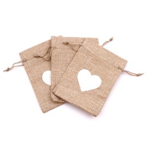 Buy cheap Multifunctional Fabric Drawstring Gift Bags Jute Drawstring Pouch from wholesalers