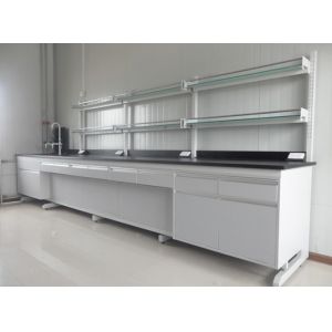 Buy cheap Steel / Wood Aboratory Table Wall Benches With Optional And Specification from wholesalers