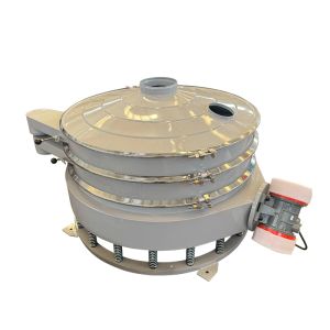 China Multi-function In-line Vibrating Screen Starch In-line Screening Machine Double Vibrating Source In-line Screen Uniform Feed on sale